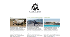 Desktop Screenshot of clubequushammamet.com